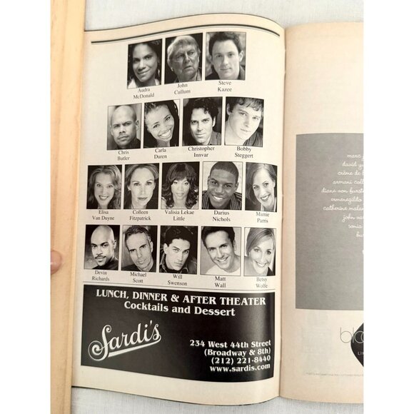 110 in the Shade Broadway Playbill Studio 54 2007 Audra McDonald John Cullum - Picture 4 of 7